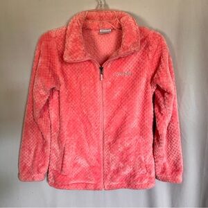 Girls Columbia Zip Up Sweater Size Large